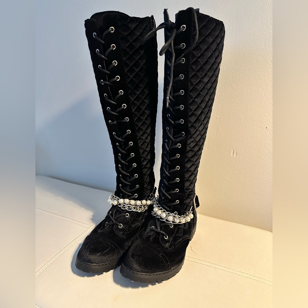 Tall Black Boots